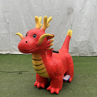 Scooter électrique animatronique en forme de dinosaure pour enfants