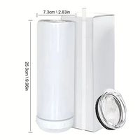 Gobelet droit de 20 oz avec haut-parleur Bluetooth, en acier inoxydable, isolé sous vide, haut-parleur sans fil, tasse à musique, MUGS