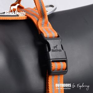 سترة تدريب ومشي للكلاب مبطنة من البوليستر بالجملة، حزام صيد للكلاب مع عاكسات عالية الوضوح - Product Image 4