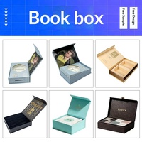 Fabricant de boîtes d'emballage personnalisées en petites séries, boîte en carton ondulé épaissi imprimée en couleur, double insert pliable, sur commande