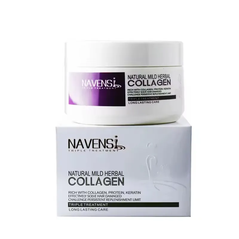 NAVENSI hair treatment repair Collagen Herbal hair care Professional salon hair treatment