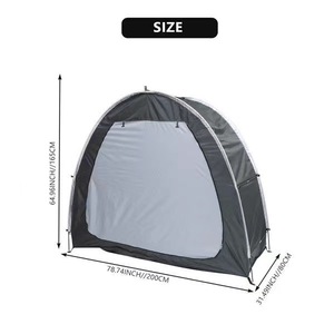 Pour <span class=keywords><strong>Amazon</strong></span> Bestseller Tente de cyclisme portable monocouche pour VTT Couverture de vélo d'extérieur en tissu Oxford - Product Image 5