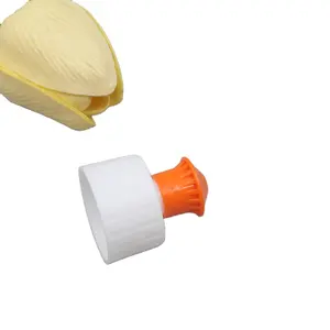Jt Sproeier Levering 24/28Mm Oranje Duw Trek Dop Voor Fles Verpakking Push Pull Flessendop Plastic Schoner Fles Dop Dop Push Pull