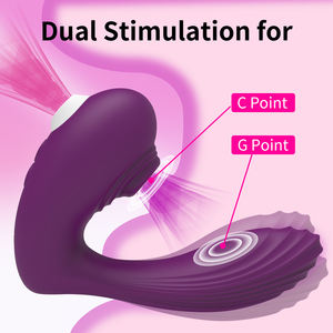 Vibratore per succhiare il clitoride con 10 modalità di intensità per le donne, stimolatore di aspirazione per capezzoli clitoride silenzioso ricaricabile impermeabile - Product Image 4