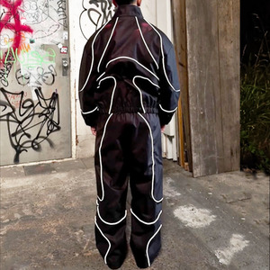 Bộ đồ thể thao phản quang đổi màu LEDUO, áo khoác nam hai mảnh, chất liệu đổi màu theo nhiệt - Product Image 1