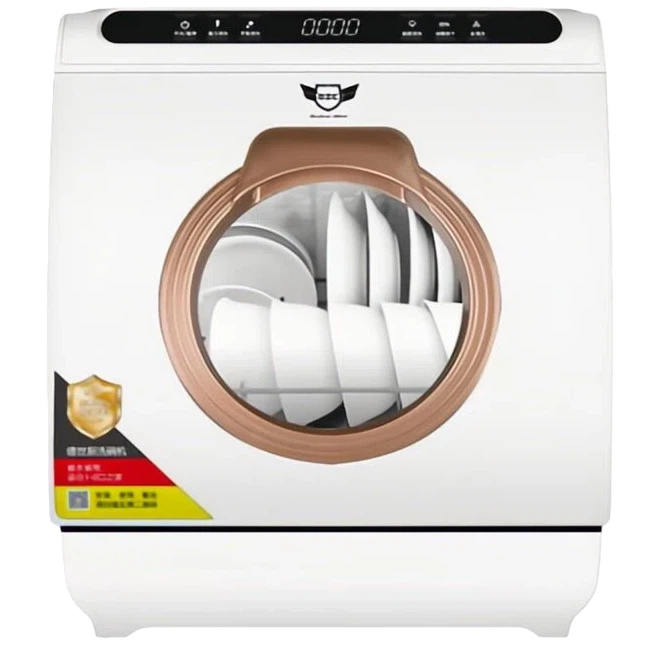 DZC Automatic Mini 8 Sets Smart Full-Integrated Control App-Controlled Countertop Dishwasher Hotels Electric 1000W Q8-MAX