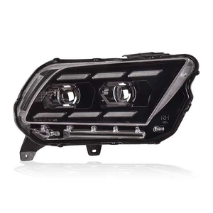 AURON Mustang 2009-2014 Luces de Circulación Diurna de Lente Transparente Nuevas de Actualización 6000K 12V Plug & Play Lámpara Trasera Venta al por Mayor - Product Image 5