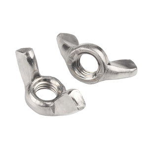 M12 M14 Super Duplex Acero inoxidable Pasivado Pulido SS 2205 2507 A286 904L 1,4410 Tuerca de mariposa cuadrada con bordes DIN314 - Product Image 1