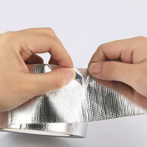 Cinta Adhesiva de Fibra de Vidrio y Aluminio, Resistente al Calor y a Altas Temperaturas, Impermeable, Reforzada - Product Image 4