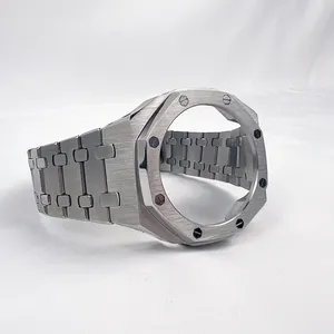 第3世代の修正ショックGA2100ステンレス鋼時計バンドストラップと交換用時計部品用ケース