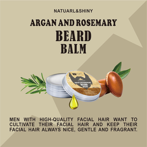 Argan hương thảo râu Balm 30G Thiết kế đặc biệt cho nam giới nuôi dưỡng và làm mềm râu Balm hình râu trong một bước - Product Image 2