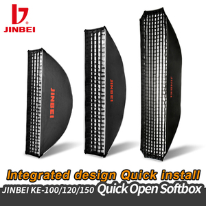 JINBEI KE-25x100cm Hộp Mềm Bát Giác Gắn Bát Giác Phát Hành Nhanh Chóng Cho Studio Ô Phim Flash Hộp Mềm Chụp Ảnh Video - Product Image 4