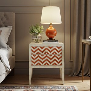 Luxury Handmade Bone Inlay Drawer Chest Brass Handles for Elegant Home Bedside Decoration Available at Wholesale Price - Product Image 1