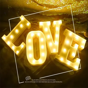 巨型电子 LED RGB 背光 AC 4 英尺 5 英尺发光灯牌 遥控器 IP65 防水 广告活动 婚礼公司 - Product Image 3