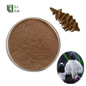 Extrato de <span class=keywords><strong>Dictyophora</strong></span> <span class=keywords><strong>Indusiata</strong></span> 10:1 Pó de <span class=keywords><strong>Dictyophora</strong></span> <span class=keywords><strong>Indusiata</strong></span> Puro Natural Grau Alimentício - Product Image 1