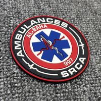 Patch logo PVC personnalisé 3D souple, design dessin animé, pour chapeau, petit patch PVC personnalisé, patch en caoutchouc, logo thermocollant pour vêtements