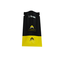 Mini-sachets Mylar à trois soudures latérales anti-odeur, emballage pour tubes en plastique 1ml, 1 pièce