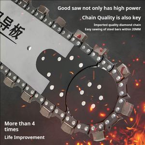 Venta al por mayor de mano de alta calidad puede cortar la profundidad 35 ~ 48cm máquina de corte de pared de hormigón eléctrico sierra de cadena de aleación - Product Image 5