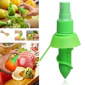Exprimidor Manual de Plástico Ecológico y Saludable para Naranjas y Limones, Rociador de Frutas, Pulverizador para Ensaladas, Sabor Fresco - Product Image 1