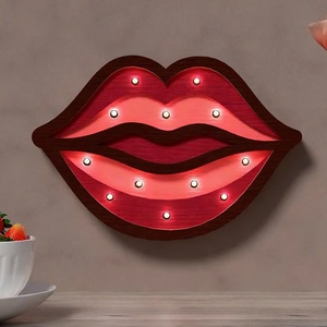 Ensemble de lampes de nuit LED personnalisées gravées en 3D pour la Saint-Valentin, décoration de chambre d'enfant, lumière d'amour, boîte à lumière LED - Product Image 4