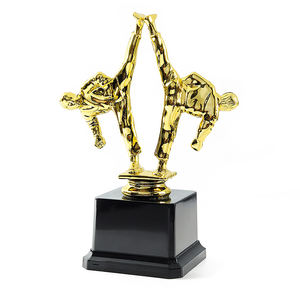 Factory Direct Custom Souvenir Design lega metallo boxe Judo Sport Karate Taekwondo Trophy Award Cups <span class=keywords><strong>Memento</strong></span> - Product Image 2