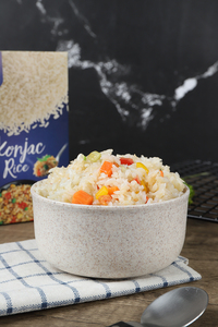 Giá tốt nhất Carb thấp calorie Gluten miễn phí tùy chỉnh shirataki gạo khỏe mạnh thực phẩm tiểu đường khô Konjac gạo - Product Image 2