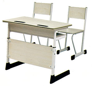 Muebles Escolares de Alta Calidad, <span class=keywords><strong>Mesa</strong></span> de <span class=keywords><strong>Estudio</strong></span> para <span class=keywords><strong>2</strong></span> <span class=keywords><strong>Personas</strong></span> con Juego de Sillas, <span class=keywords><strong>Mesa</strong></span> de <span class=keywords><strong>Estudio</strong></span> para Niños - Product Image 2