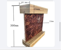 Водонепроницаемая I-JOIST балка OSB с сосновым материалом, толщина 12 мм, готовая поверхность для внутреннего напольного покрытия