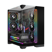 Boîtier d'ordinateur de marketing noir ATX MATX Châssis PC TDWJTJX200