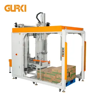 Automatic 6-8 times/minute Robotic Layer Palletizer Frame Coordinate Palletizer Machine Automatic