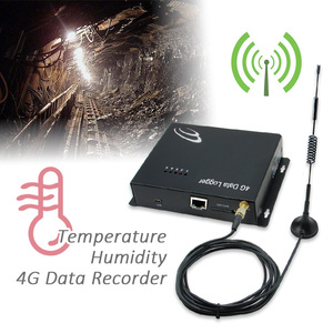 Multi-Channel 4G Ethernet Data Logger, Temp Humidity Analog Pulse Digital Collector for Mine Shaft Environment Monitoring - Product Image 1
