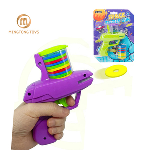 شراء الذعر للأطفال في الهواء الطلق لعبة تفاعلية إيفا الصحن قاذفة لعب بلاستيكية صغيرة تحلق القرص مطلق النار اللعب - Product Image 1