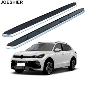 JOESHIER Estribos Laterales Inteligentes Hechos en China para VW Tiguan Allspace L 2016+ SUV, Lujo Todoterreno, Aleación de Aluminio - Product Image 1