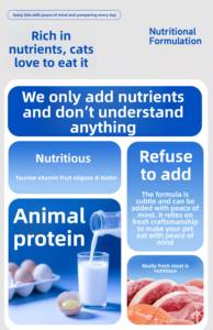 Oem אום אום טעם חתול רטוב מזון עוף שד חלבון גבוה כל גזעים מfurryflicity - Product Image 6