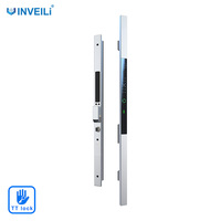 Serrure de porte intelligente TT Lock KY1000TT sans clé avec reconnaissance faciale et empreintes digitales, en aluminium, avec WiFi Tuya pour portes en bois/verre/aluminium
