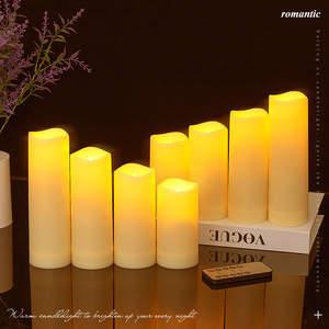 Đảng chấm 9 pcs Flameless Led nến 2 điều khiển từ xa điện giáng sinh năm mới Halloween ramadan trở lại Diwali tốt nghiệp - Product Image 6