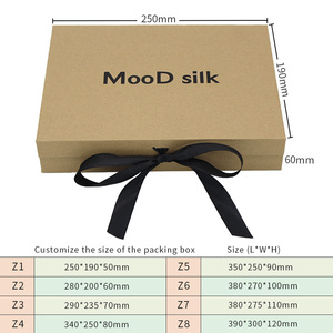 Nhà Sản Xuất Tùy Chỉnh In Thương Hiệu Gấp Quà Tặng Hộp Giấy Quần Áo Bao Bì T-Shirt Các Tông Nâu Kraft Hộp Bìa - Product Image 6