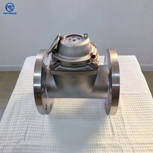 Medidor de Agua Woltman de Acero Inoxidable SS316 para Filtración y Medición de Agua de Mar