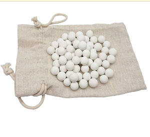 Food Contact 10mm Natural <strong>Ceramic</strong> Stoneware <strong>Ceramic</strong> Pie Weights <strong>Baking</strong> <strong>Beans</strong> Customized Packing 500g/ 600g/ 1000g - Product Image 2