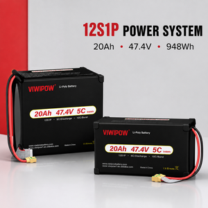 Batterie semi-solide pour drone 280Wh/kg 20Ah 47.4V 6S 10C 600 cycles longue durée pour UAV - Product Image 2