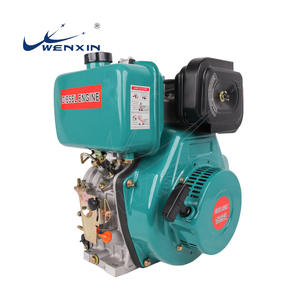 Moteur diesel à piston alternatif refroidi par air Wenxin 186FA, 10 CV, monocylindre, quatre temps, démarrage manuel, usage agricole, 7457W - Product Image 1