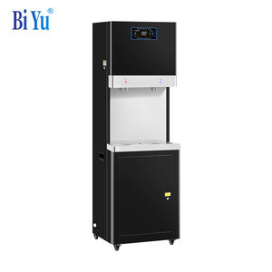 Distributeur d'eau froide et chaude commercial à grand débit en acier inoxydable autoportant, distributeur d'eau à tuyau direct pour hôtel, bureau, usine - Product Image 6