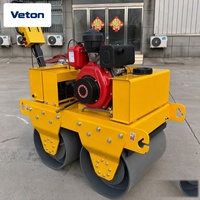 Compacteur routier mini 550 kg direct usine pour la restauration des nids-de-poule, les zones de stationnement et les améliorations des rues communautaires