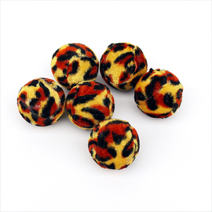 Palline Giocattolo Ecologiche in Plastica per Gatti, Motivo Leopardato, Palla Interattiva per Gatti - Product Image 2