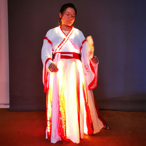 Tenue colorée de danseuse de boîte de nuit lumineuse à LED Costume de scène de crawler lumineux coloré - Product Image 5