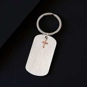DIY <b>Custom</b> Laser Engraving logo UV Color Printing Photo Blank Material Holiday Promotion Gift Stainless Steel <b>Dog</b> <b>Tag</b> Keychain - Product Image 3
