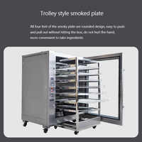 Ejin Commercial Food Viande Fumeur Machine Automatique Vertical Fumeur Viande Fumoir et Poisson Fumoir