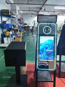 Photomaton avec écran tactile LCD, cadre LED, logiciel IA pour smartphones et iPad, stocké aux États-Unis - Product Image 3
