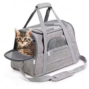 Bolsa de Transporte para Mascotas, Perros y Gatos, Transpirable, para Viajes, Muestra Gratis - Product Image 1