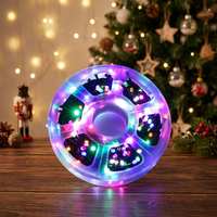 Guirlandes lumineuses de Noël LED blanc chaud IP44 étanches rechargeables DC 12V alimentées par batterie 50M pour décorations d'arbres en extérieur